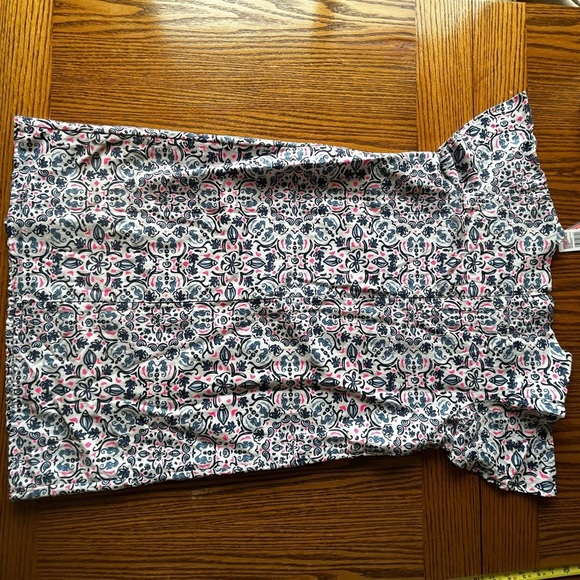 Vineyard Vines Seahorse Short Flutter Sleeve Dress Navy & Pink Size Small - Picture 6 of 11